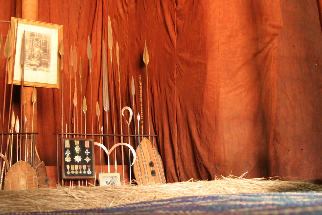 inside the kasubi tombs