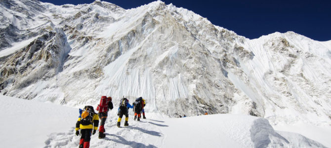 Climbing Everest Base Camp